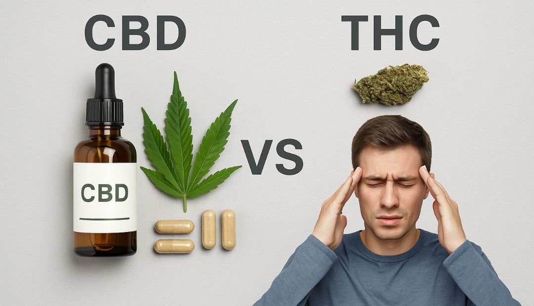 Pourquoi choisir le CBD plutôt que le THC ?