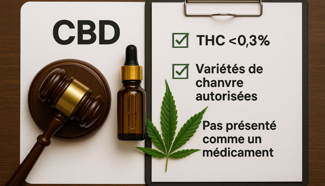 Le CBD, légal mais réglementé !