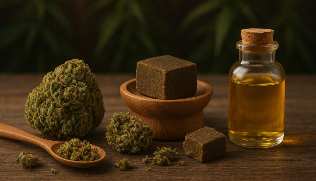 Fleurs de CBD vs Résine : Quelle différence et comment choisir en 2025 ?