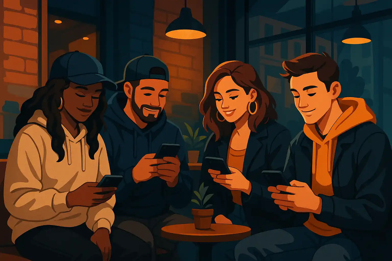 Communauté Chez Baba connectée dans une ambiance street-luxe premium