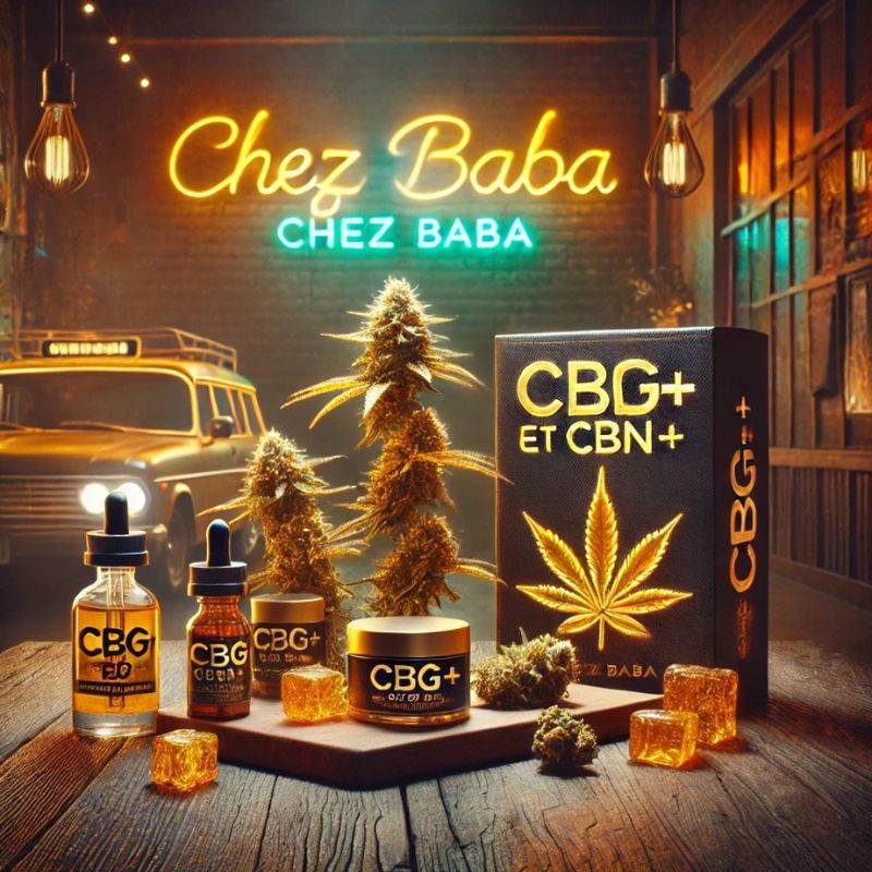 CBG+ et CBN+ (Cannabinoïdes d’exception)